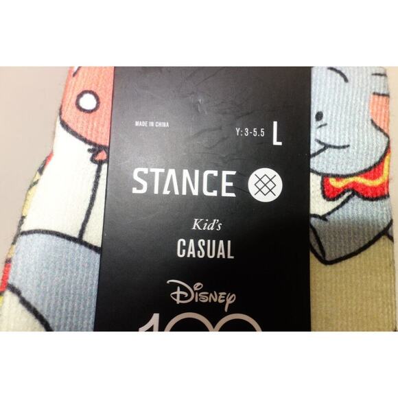 NEW Stance Disney 100 Dumbo Travis Millard Poly Crew Height Socks Youth 3-5.5 - Picture 10 of 10